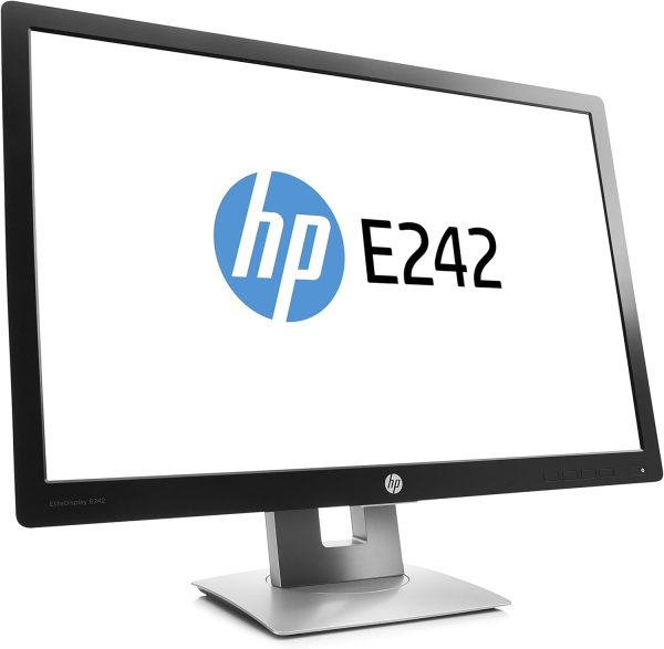 HP EliteDisplay E242 24" Full HD IPS Mat Noir HDMi – Image 2